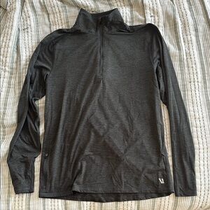VUORI Men’s Medium Charcoal 1/4 zip